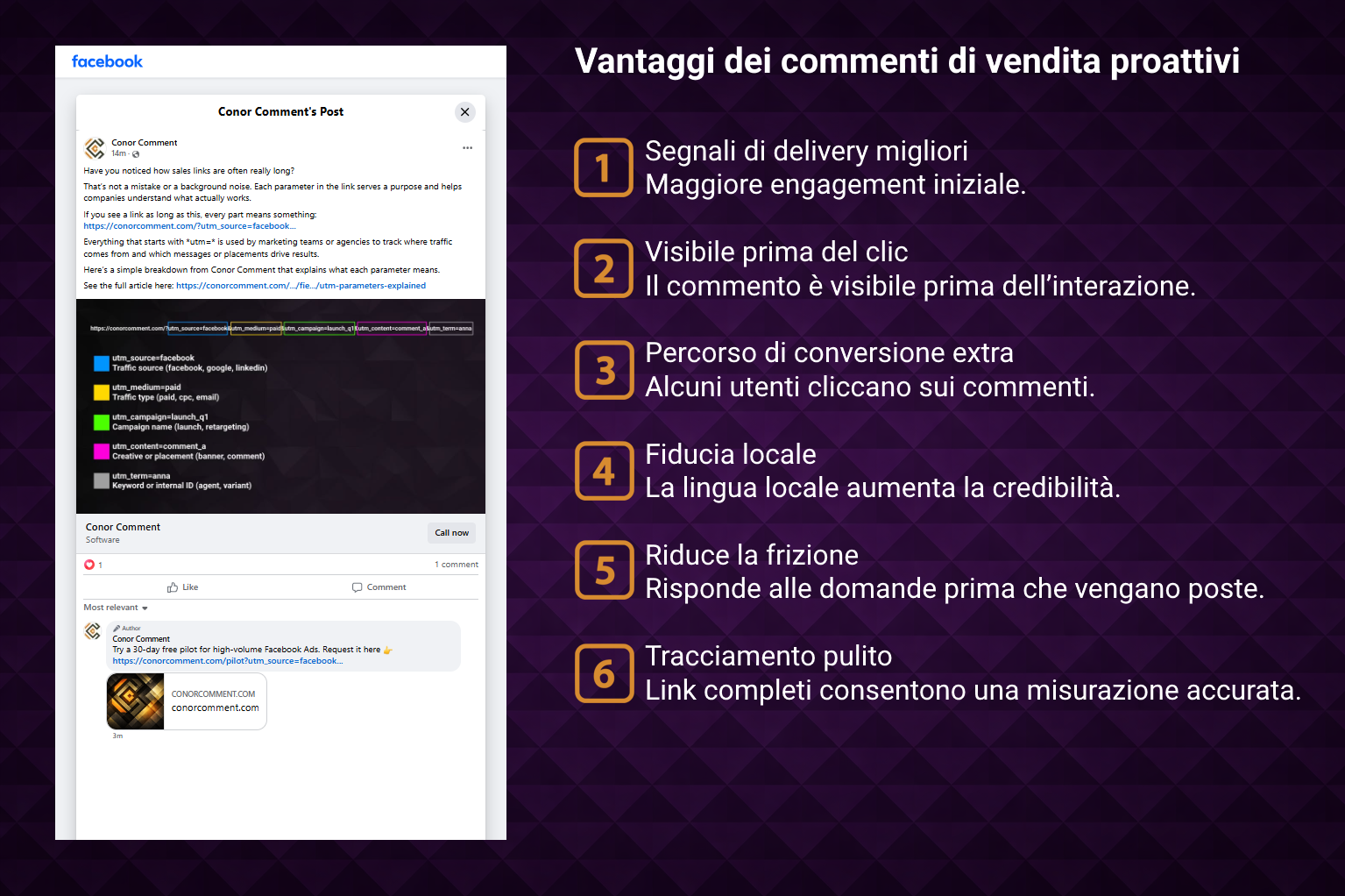Come i commenti dell’autore migliorano la performance dell’annuncio. Author comment impact map